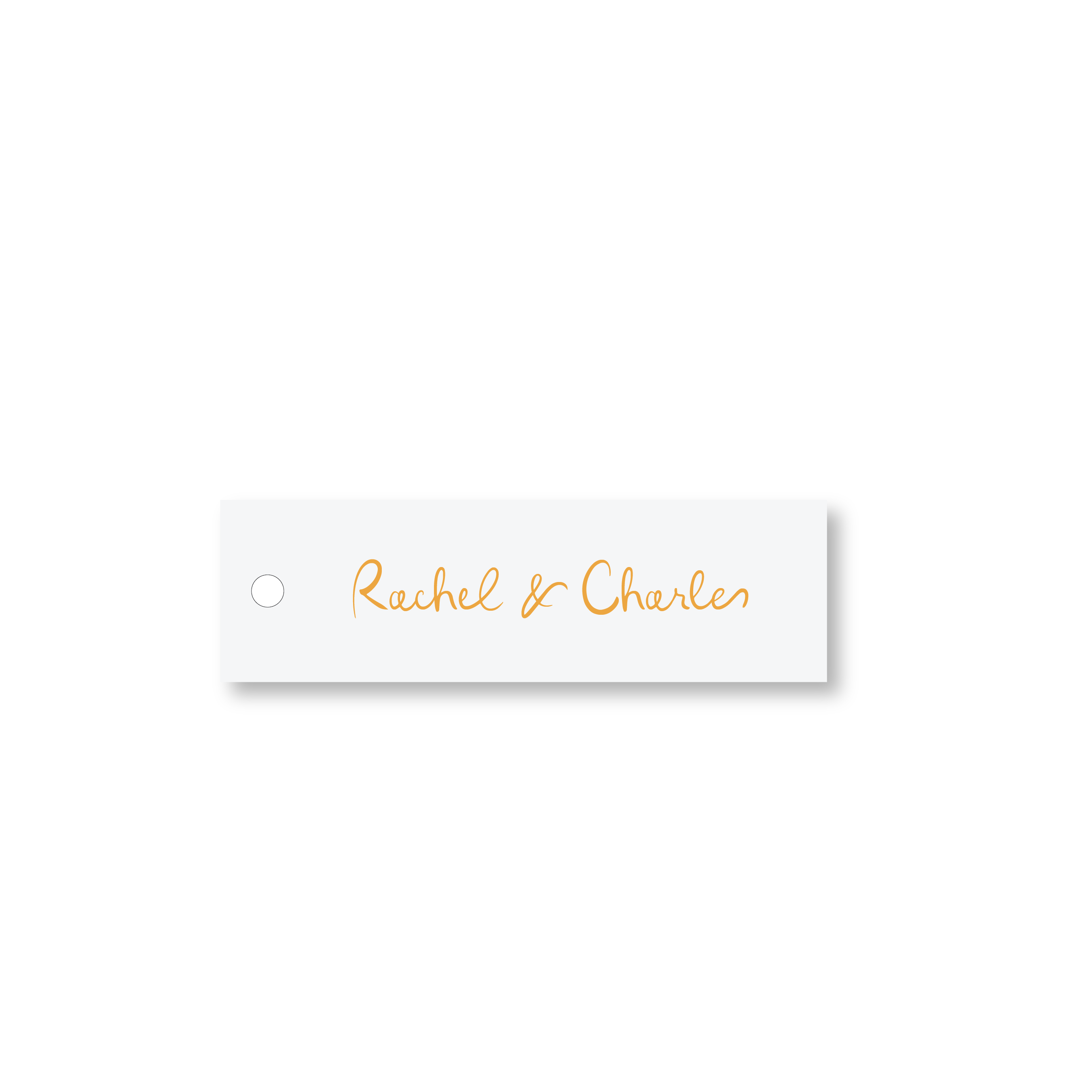 Rachel Letterpress Tags