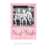 Remington Letterpress Colored Paper Holiday Card