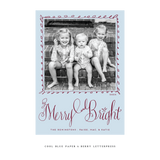 Remington Letterpress Colored Paper Holiday Card