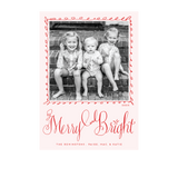 Remington Letterpress Colored Paper Holiday Card