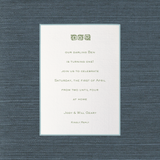 Richmond Motif Birthday Invitation