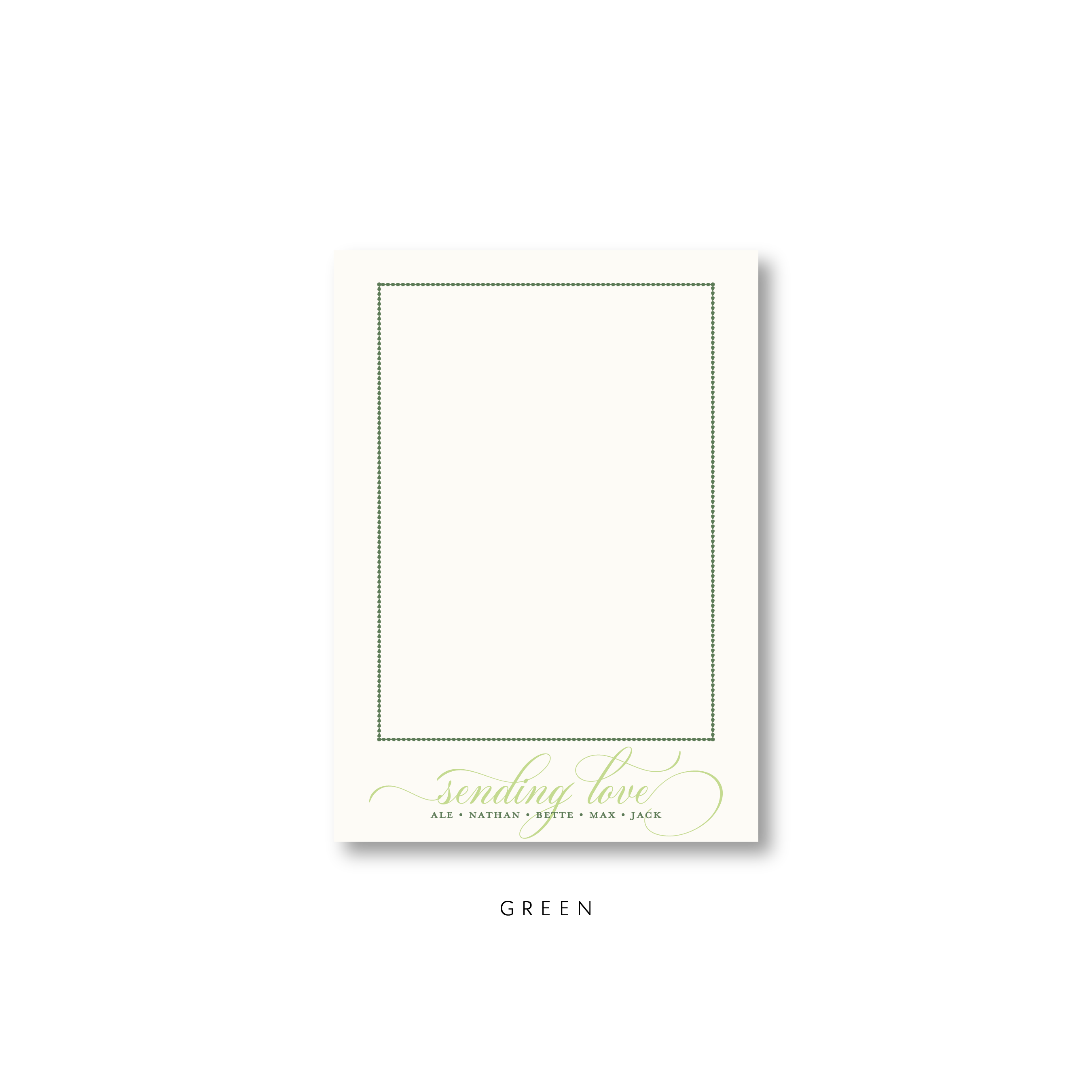 The Sending Love Petite Card