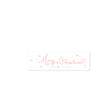 Sinclair Skinny Letterpress Holiday Gift Tag