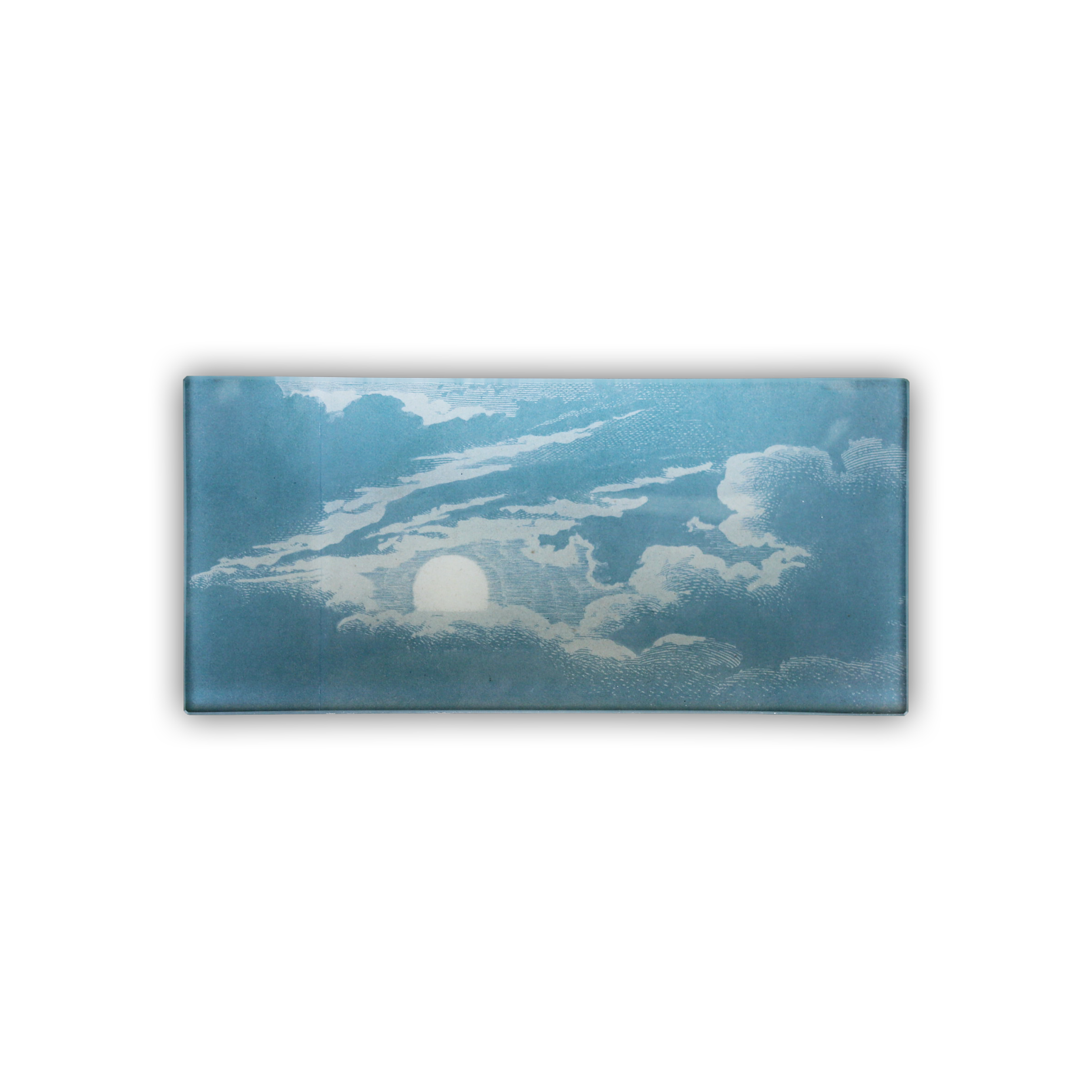 John Derian “Moonlit” 3.5" x 7" Rectangular Decoupage Tray