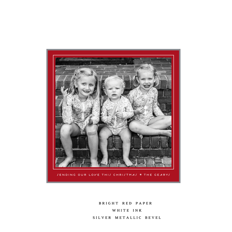 Solara Small Square Luxe Card