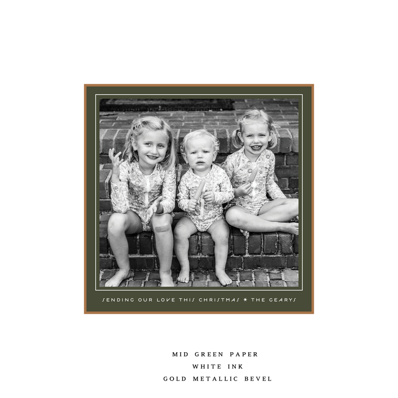Solara Small Square Luxe Card