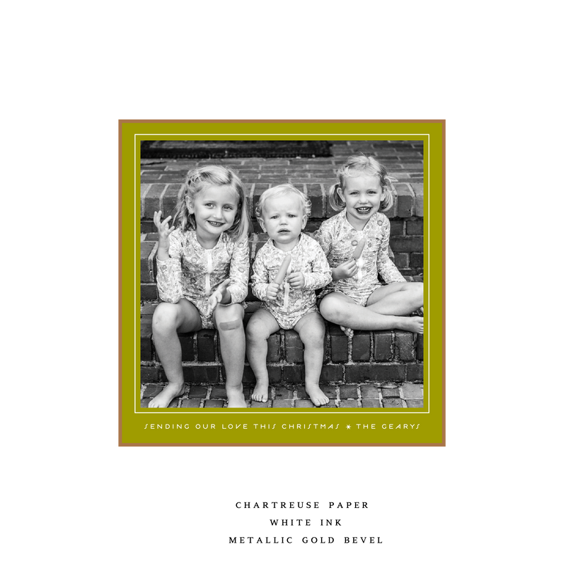 Solara Small Square Luxe Card