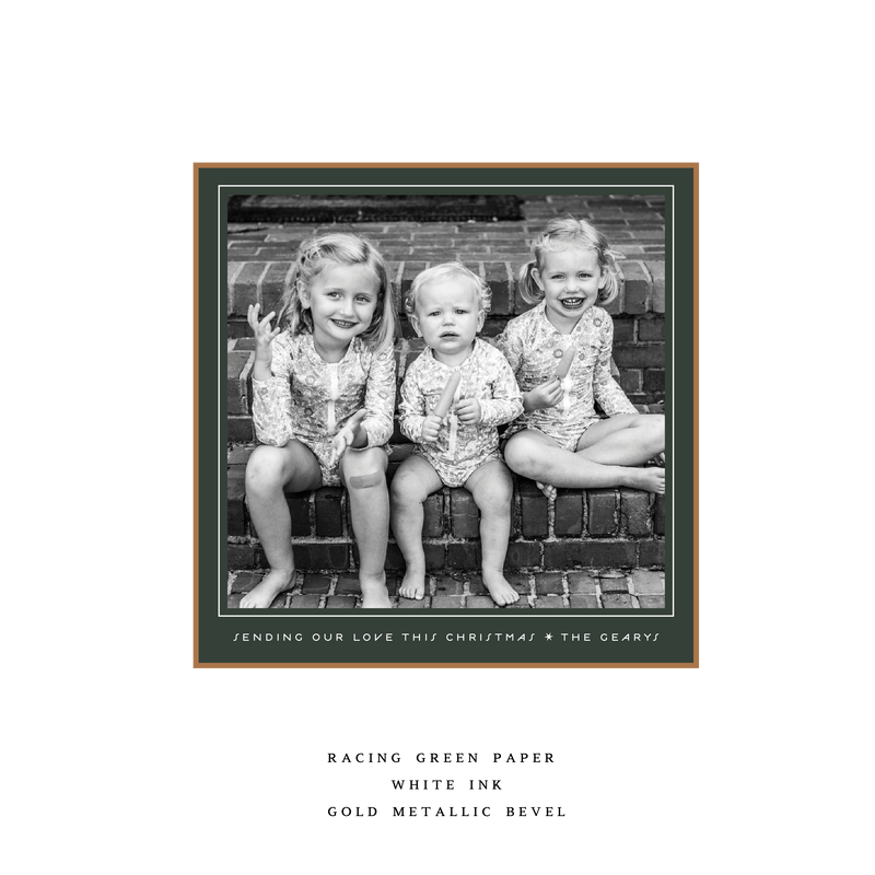 Solara Small Square Luxe Card