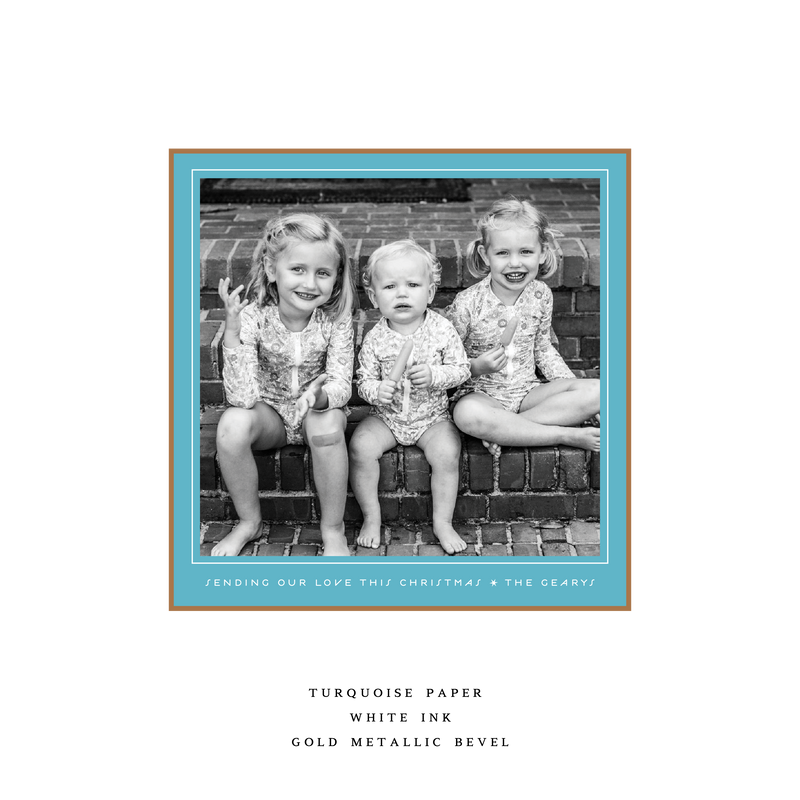 Solara Small Square Luxe Card