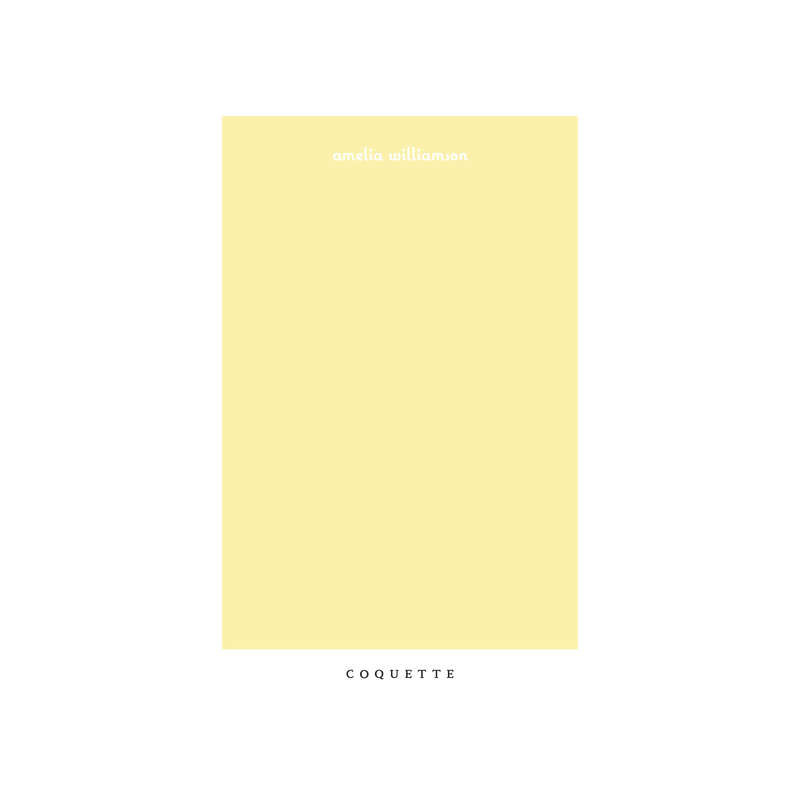 Stovall Signature Colored Jotters