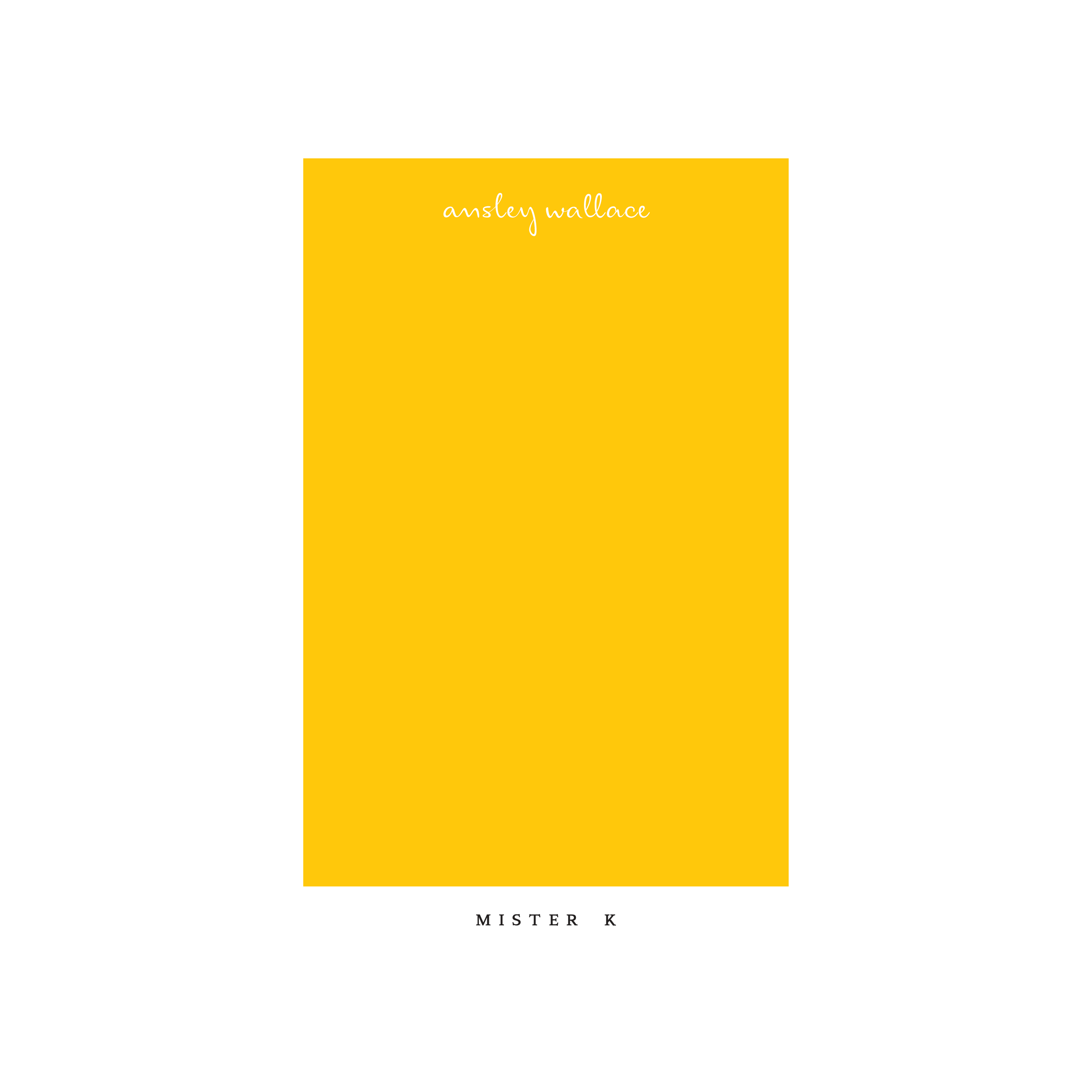 Stovall Signature Colored Jotters