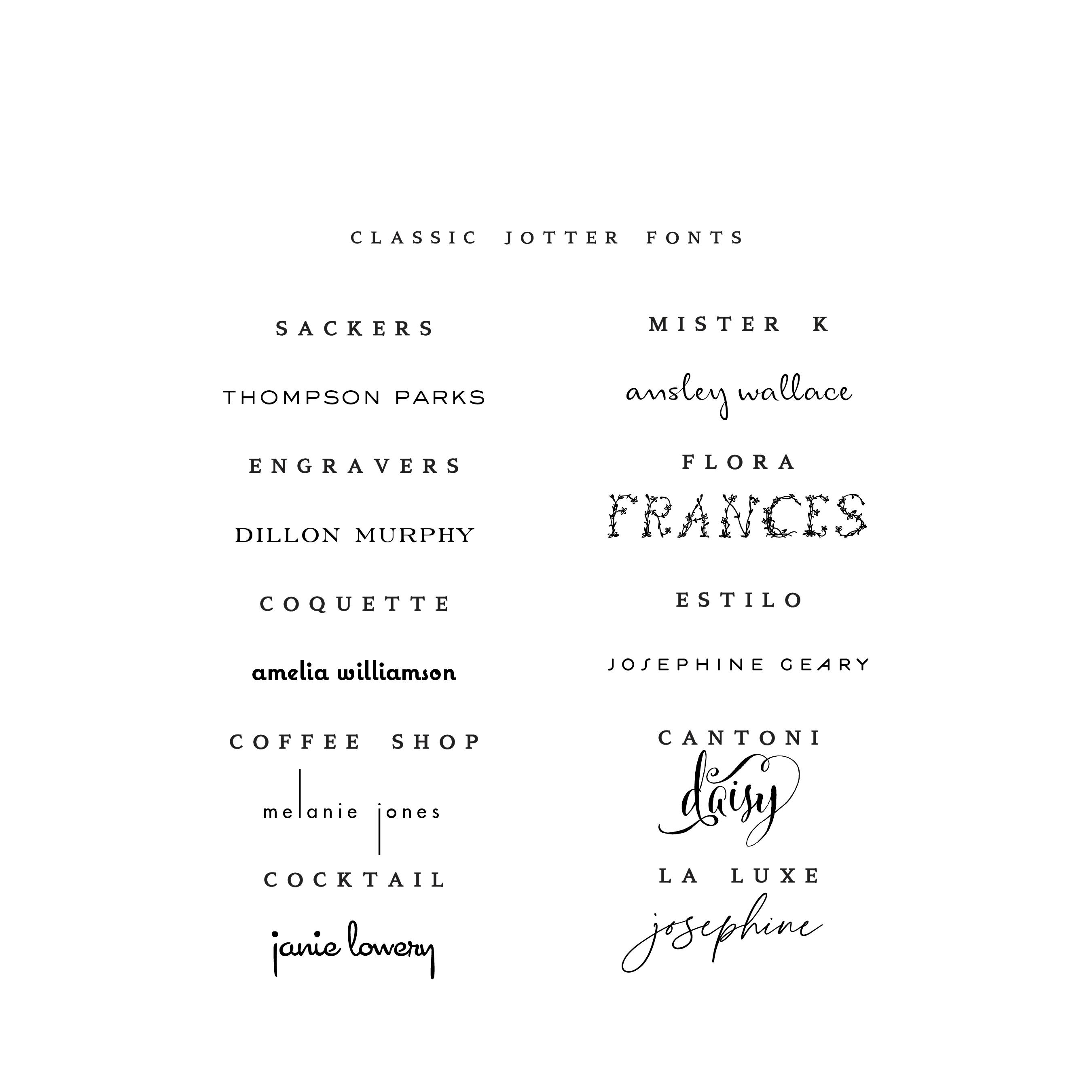 Stovall Signature Colored Jotters