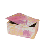 Marbled Paper Box with Lid