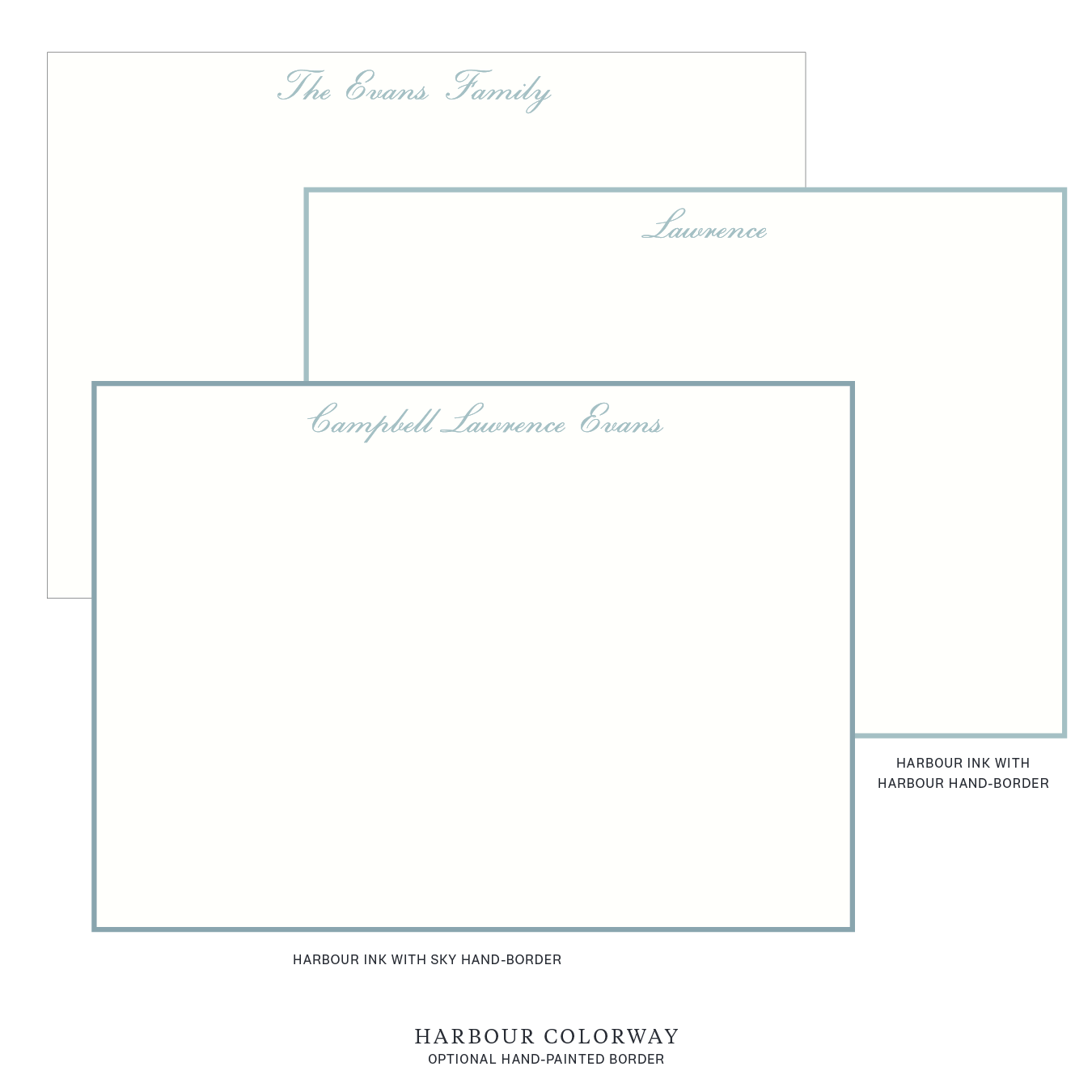 Surrey Laid Paper Notecard