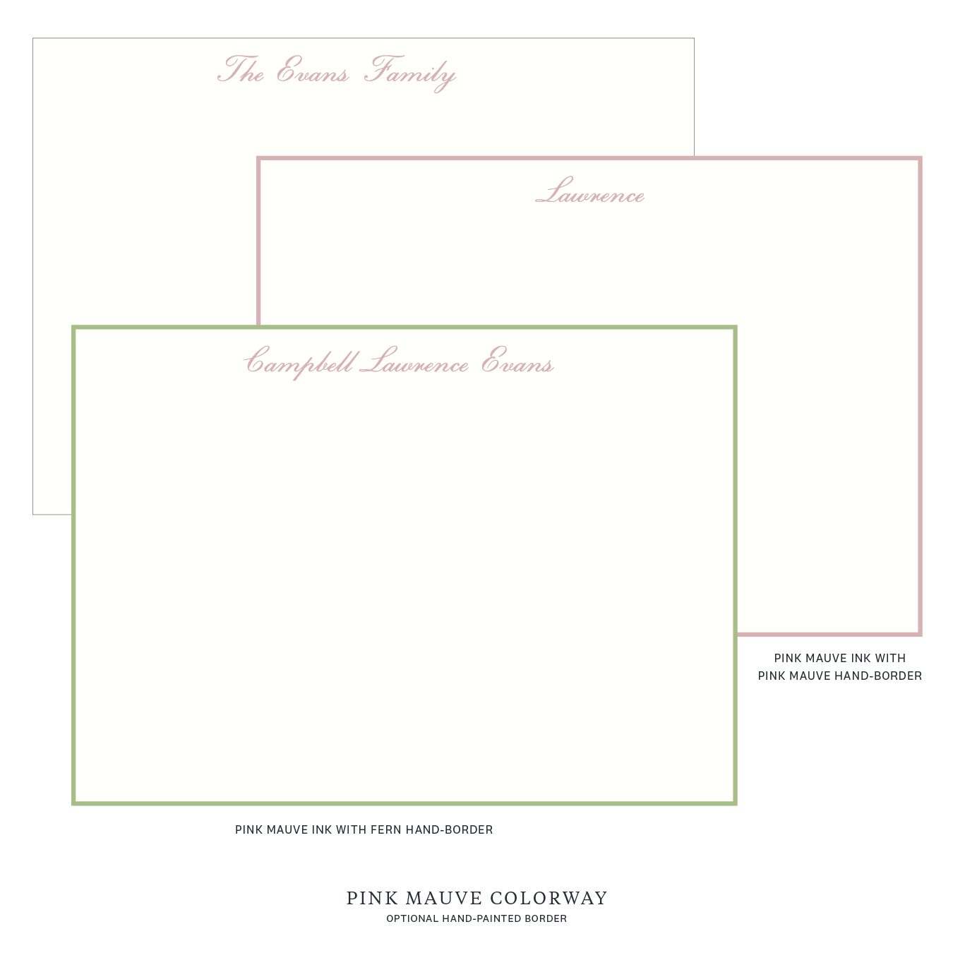 Surrey Laid Paper Notecard