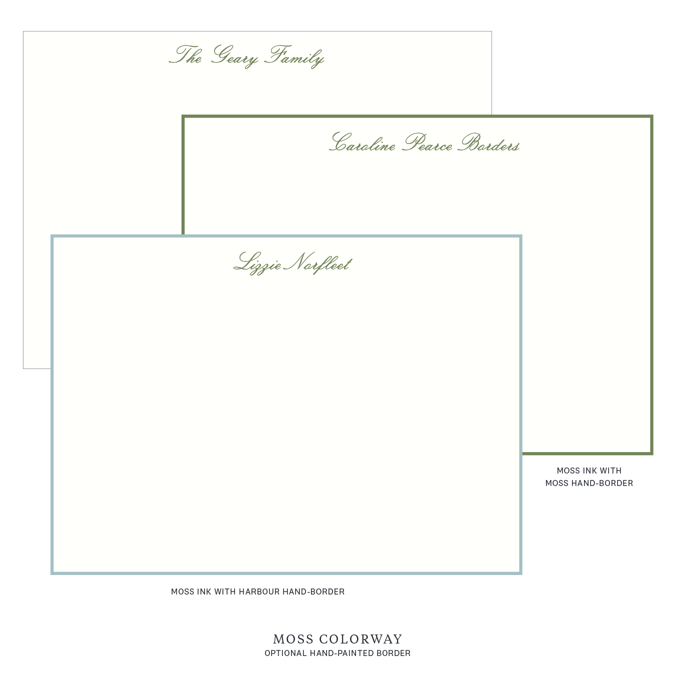 Sutton Laid Paper Notecard