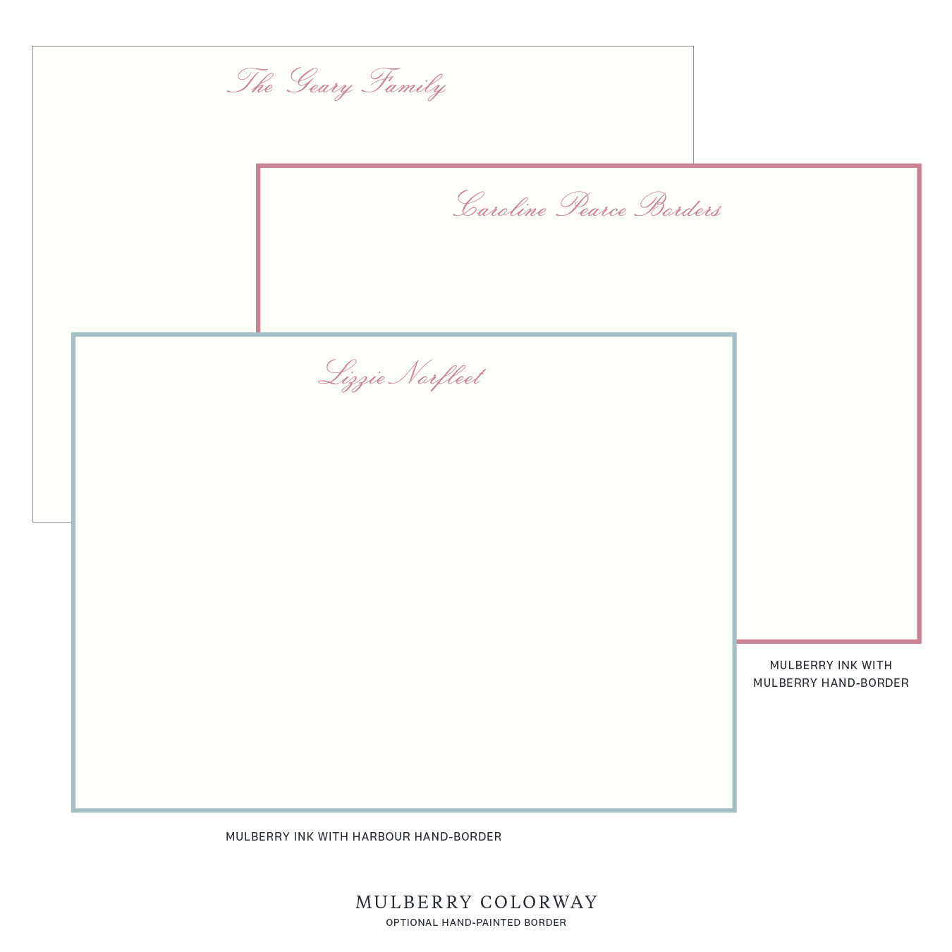 Sutton Laid Paper Notecard
