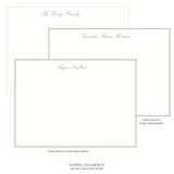 Sutton Laid Paper Notecard