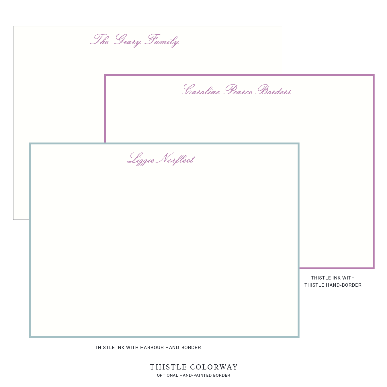 Sutton Laid Paper Notecard