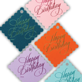Happy Birthday Gift Tag Set