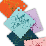 Happy Birthday Gift Tag Set