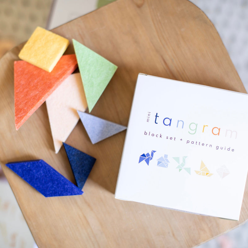 Mini Tangram Travel Block Set