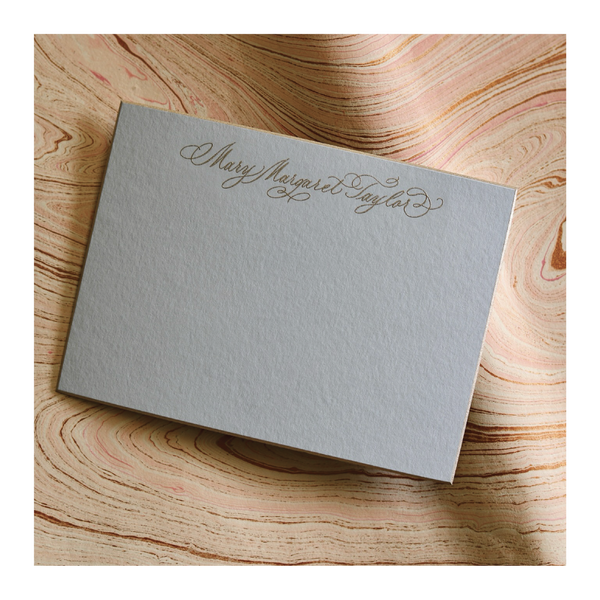 Taylor Calligraphy Stationery