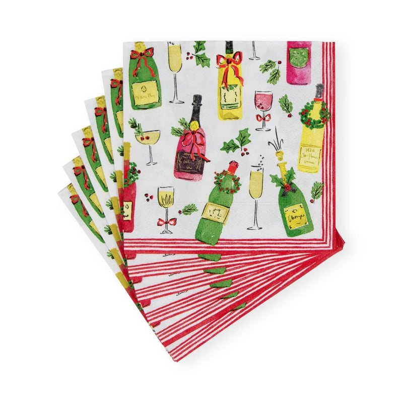 Tipsy and Toasty Caspari Cocktail Napkins