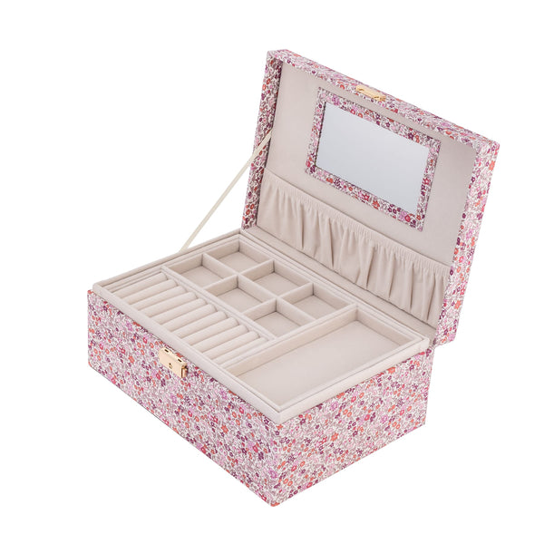 Liberty Large Jewelry Box, Ava Pink