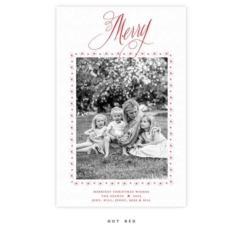 Westbrook Engraved Large Holiday Card