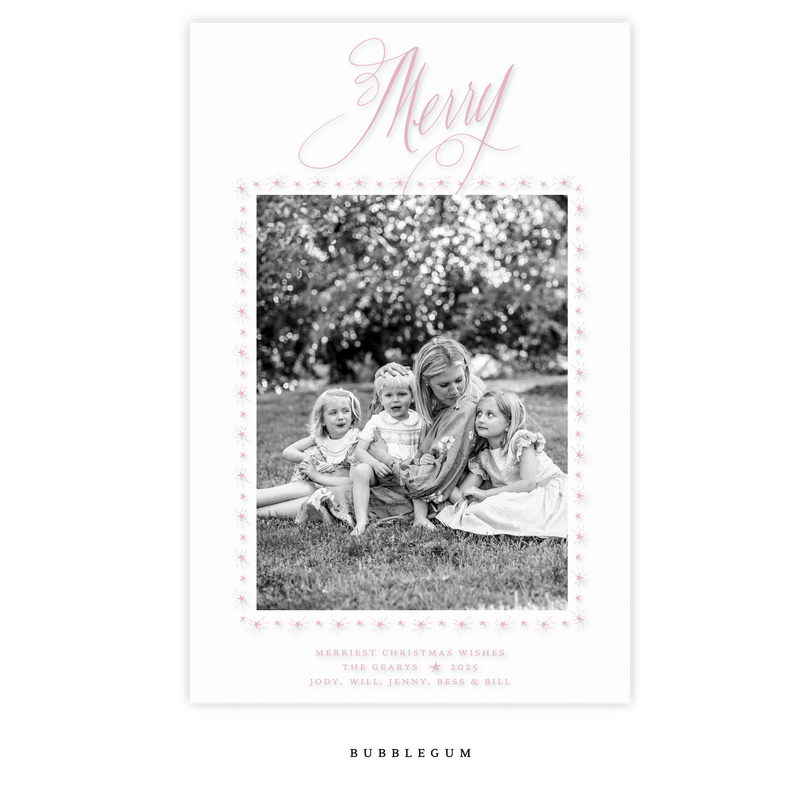 Westbrook Engraved Large Holiday Card