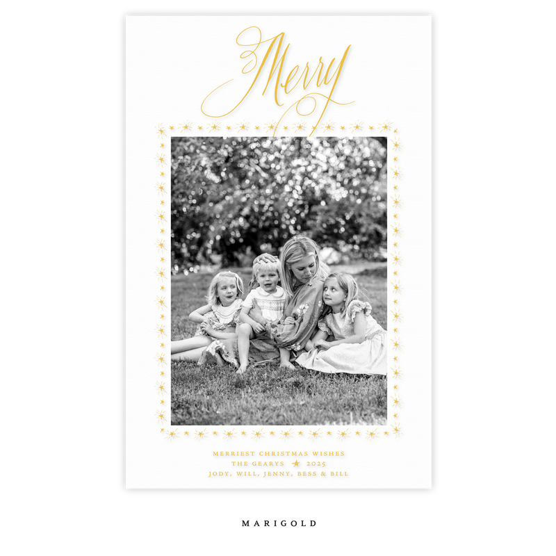 Westbrook Engraved Large Holiday Card