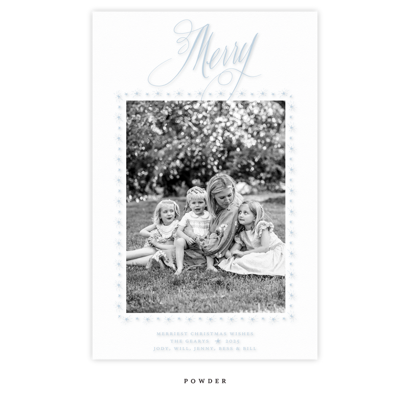 Westbrook Engraved Large Holiday Card