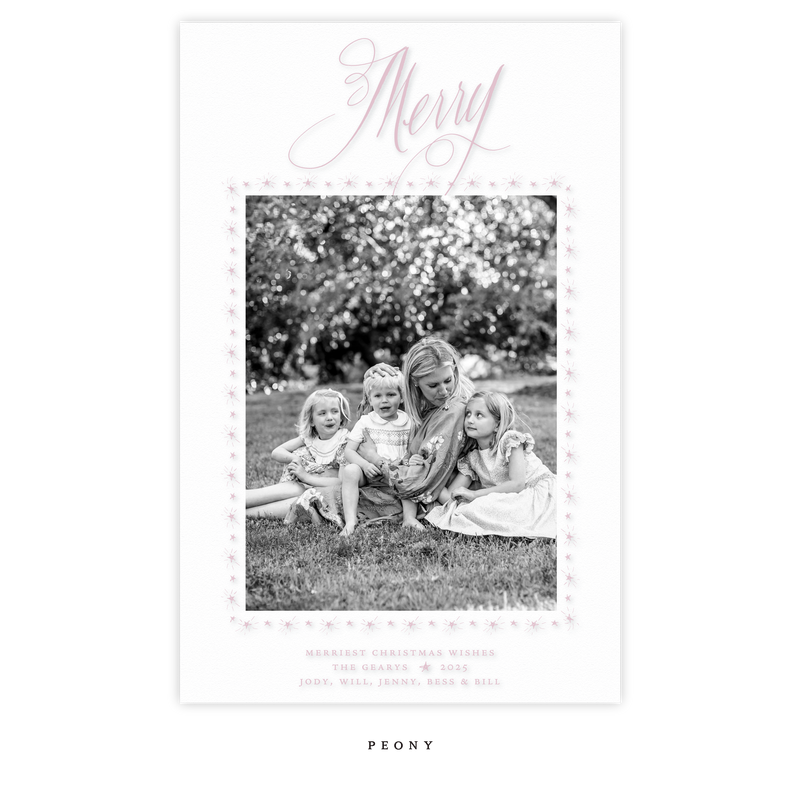 Westbrook Engraved Large Holiday Card