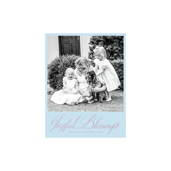 Westley Classic Printed Small Holiday Card