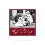 Westley Classic Printed Small Square Holiday Card