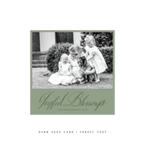 Westley Classic Printed Small Square Holiday Card