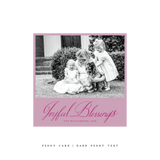 Westley Classic Printed Small Square Holiday Card