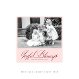 Westley Classic Printed Small Square Holiday Card