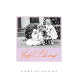 Westley Classic Printed Small Square Holiday Card
