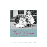 Westley Classic Printed Small Square Holiday Card