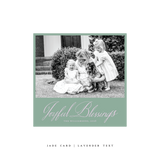 Westley Classic Printed Small Square Holiday Card