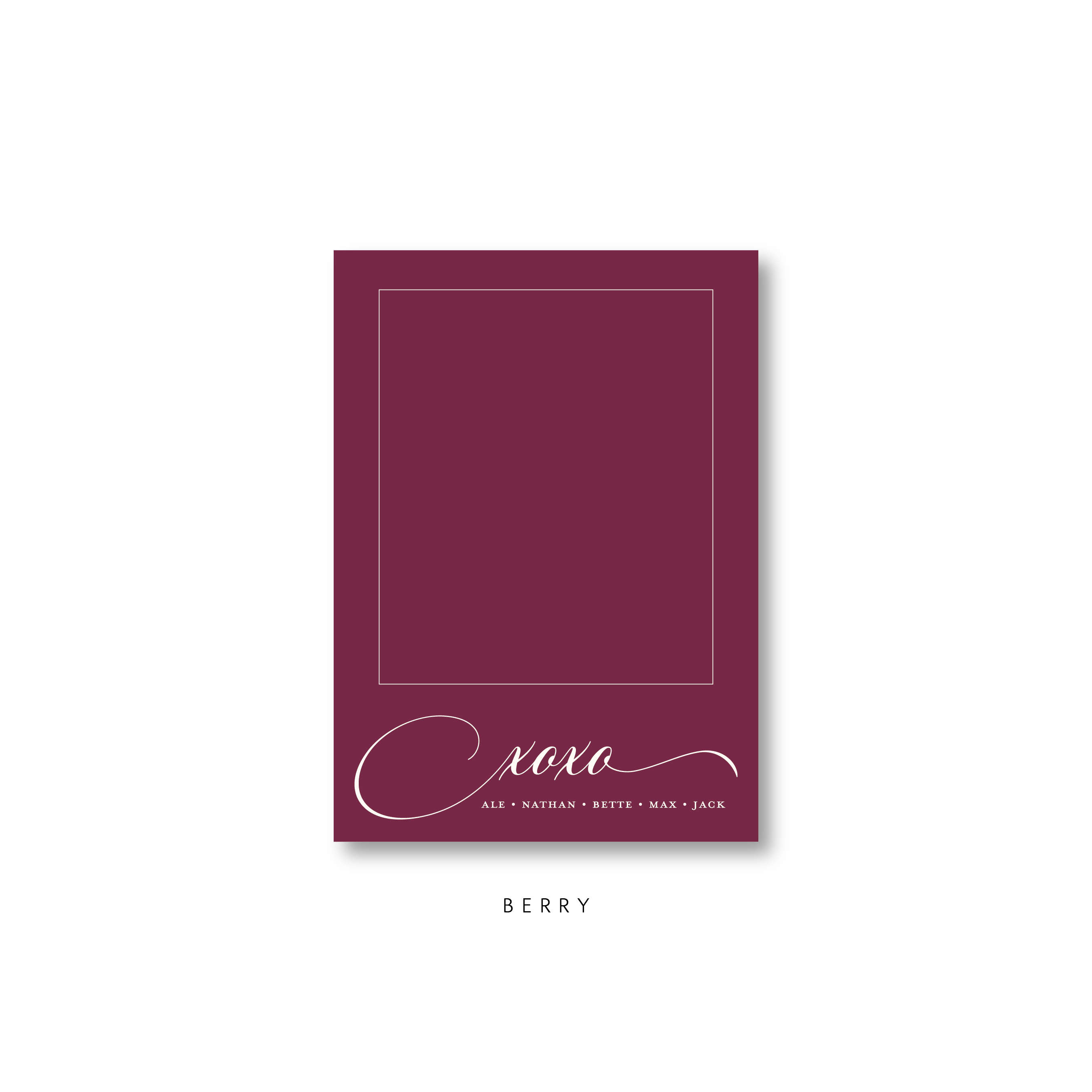 The XoXo Petite Card
