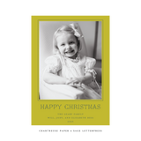 Yorke Letterpress Colored Paper Holiday Card