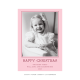 Yorke Letterpress Colored Paper Holiday Card