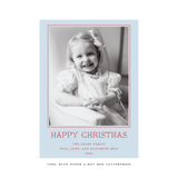 Yorke Letterpress Colored Paper Holiday Card