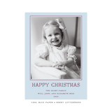 Yorke Letterpress Colored Paper Holiday Card