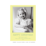 Yorke Letterpress Colored Paper Holiday Card