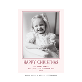Yorke Letterpress Colored Paper Holiday Card