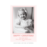 Yorke Letterpress Colored Paper Holiday Card